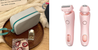 ✅ SILKTRIM™ - 2-in-1 Rechargeable Electric Epilator for Women