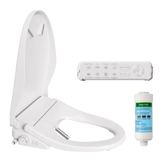 ✅ AQUA LUX™ – Smart Heated Bidet Seat with Auto Lid & Adjustable Wash